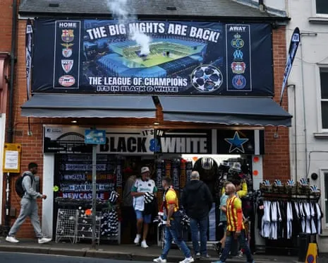 Newcastle Face FC Barcelona in UCL Showdown